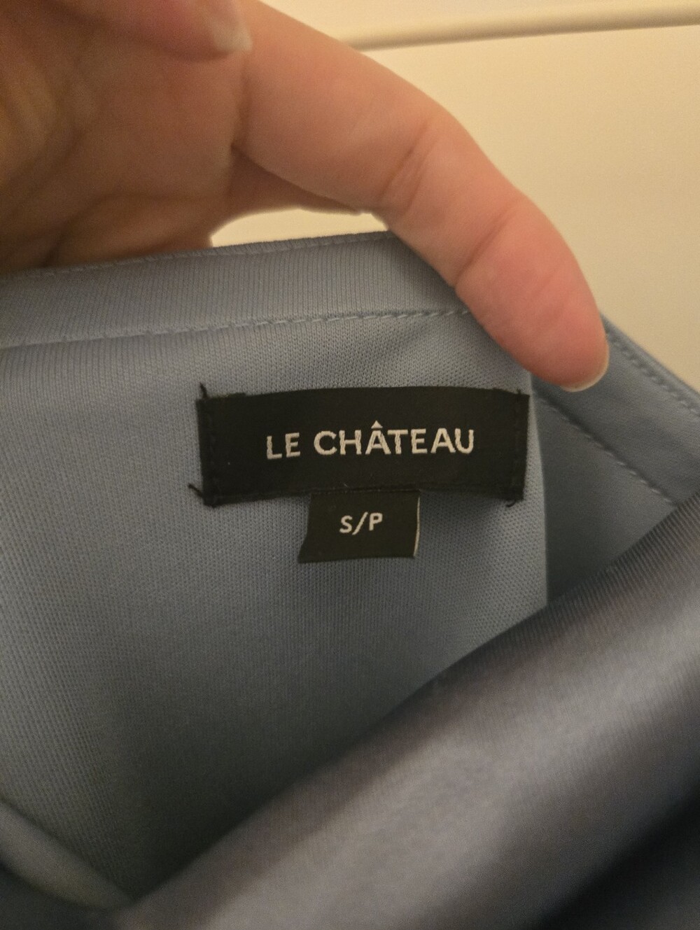 Le Chateau Cowl Neck Satin Gown - Picture 6 of 8